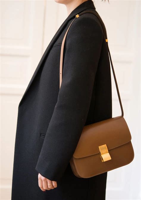 celine box bag coal|Celine box bag.